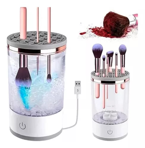 Limpiador de Brochas de Maquillaje Eléctrico. El Original!